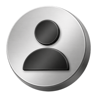 Silver 3D user avatar icon on the frequently asked questions page