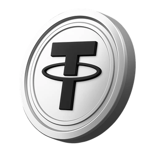 Tether USDT token within the account details area
