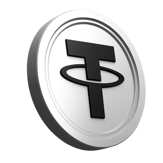 Tether USDT token illustration in the platform details area